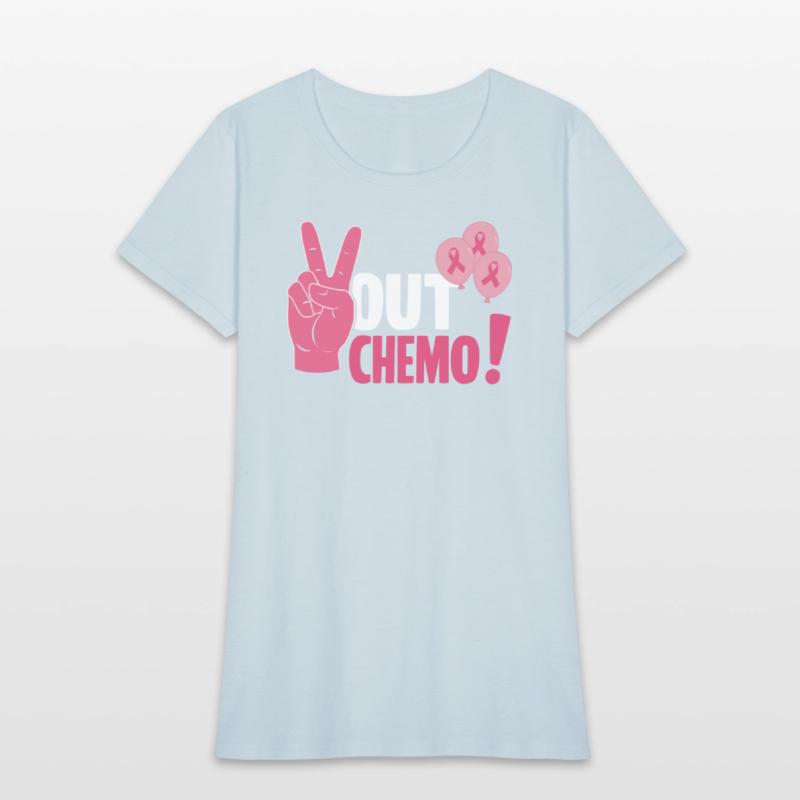 Breast Cancer Awareness Month Pink Ribbon Chemo