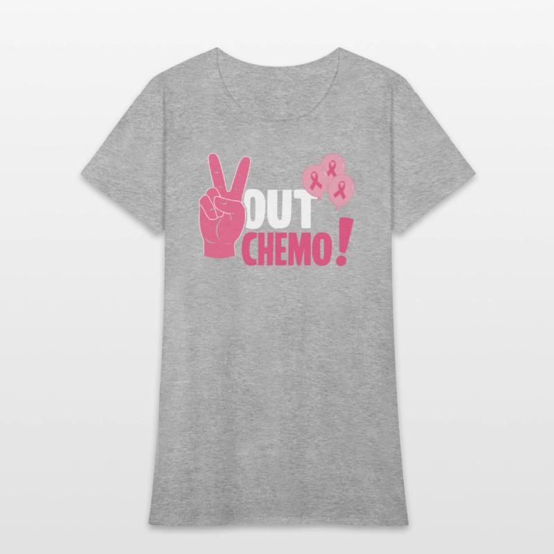 Breast Cancer Awareness Month Pink Ribbon Chemo