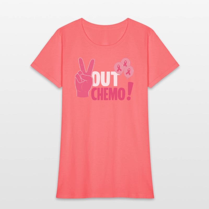 Breast Cancer Awareness Month Pink Ribbon Chemo