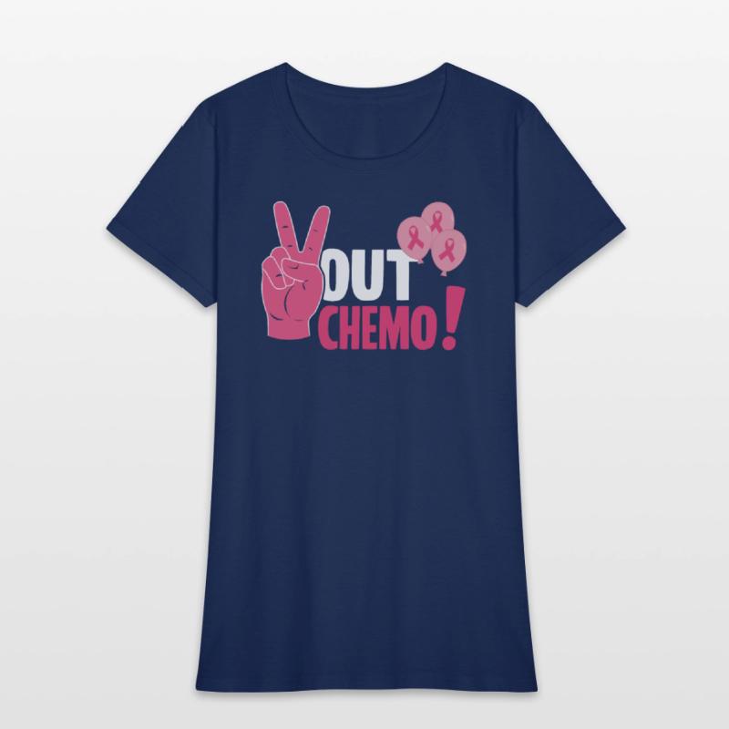 Breast Cancer Awareness Month Pink Ribbon Chemo