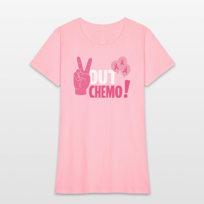 Breast Cancer Awareness Month Pink Ribbon Chemo