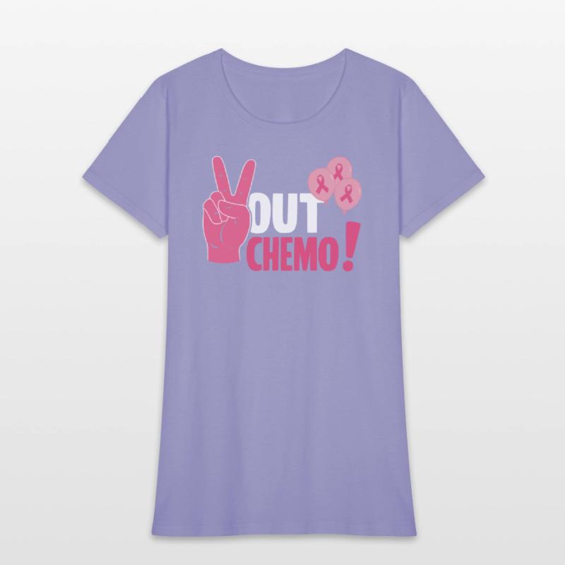 Breast Cancer Awareness Month Pink Ribbon Chemo