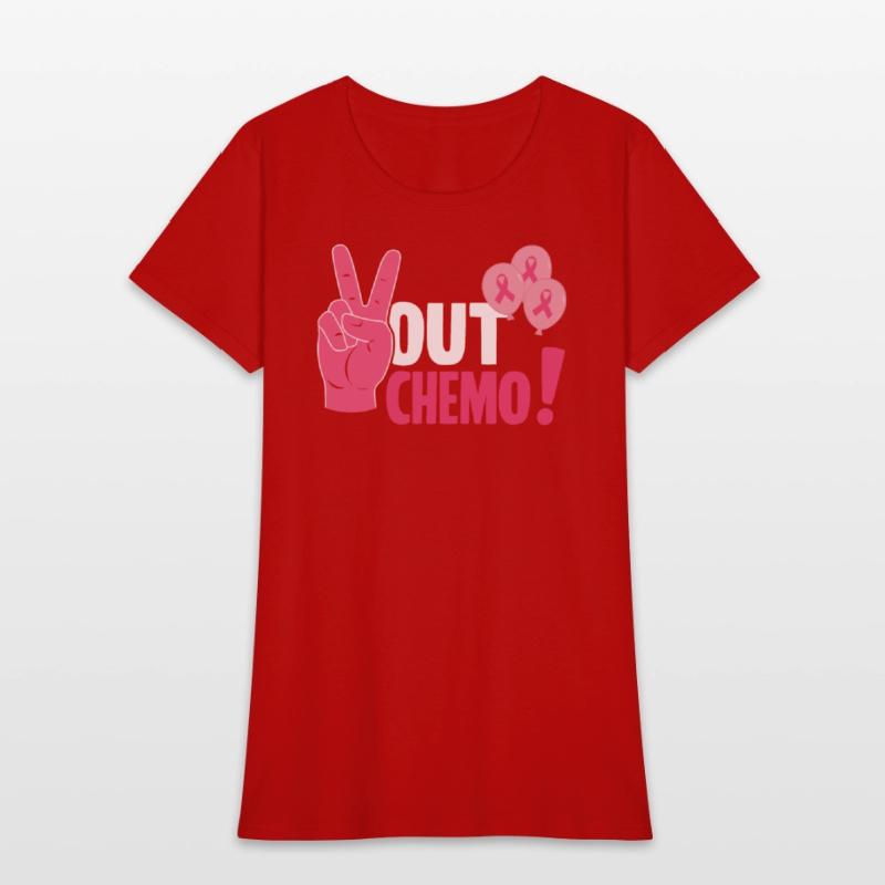 Breast Cancer Awareness Month Pink Ribbon Chemo