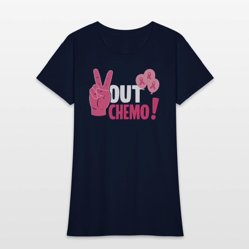 Breast Cancer Awareness Month Pink Ribbon Chemo