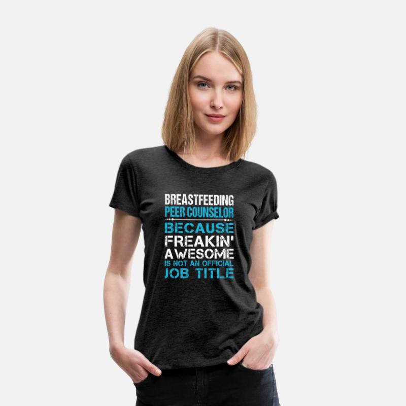Breastfeeding Peer Counselor T Shirt - Freaking Aw