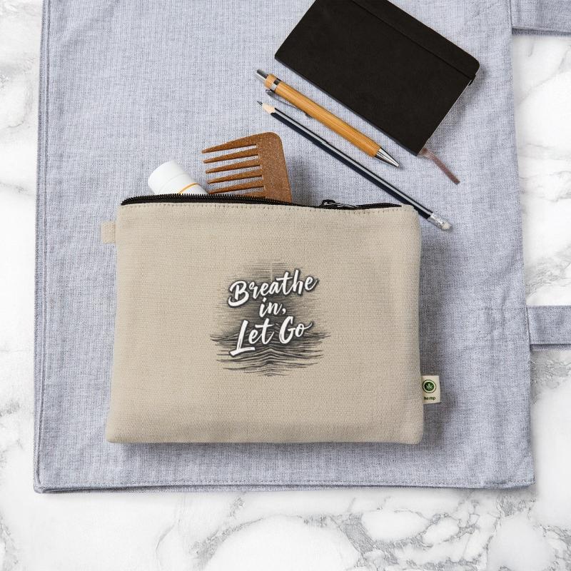 Breathe In Let Go Inspirational Quote Med