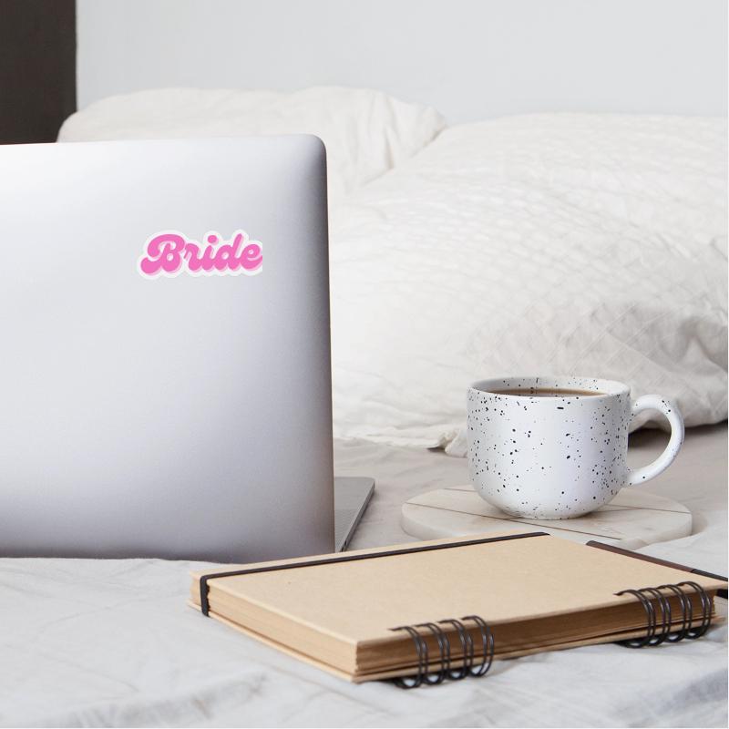 Bride Pink Sticker