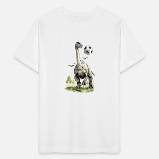 Brontosaur Soccer Ball Player
