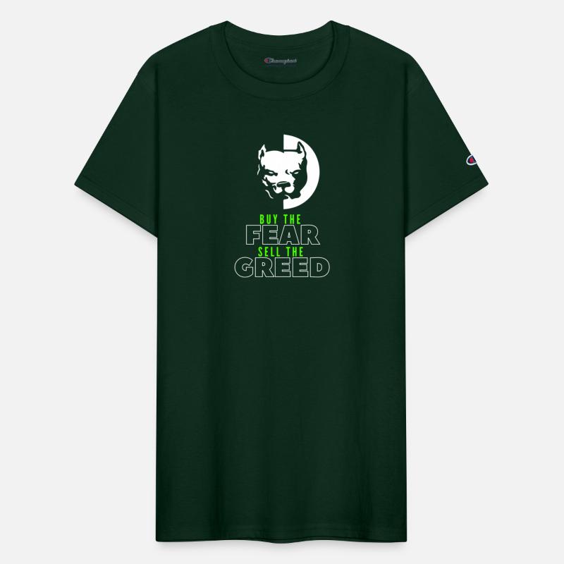 Buy The Fear Sell The Greed Shirt, Gift For Trader