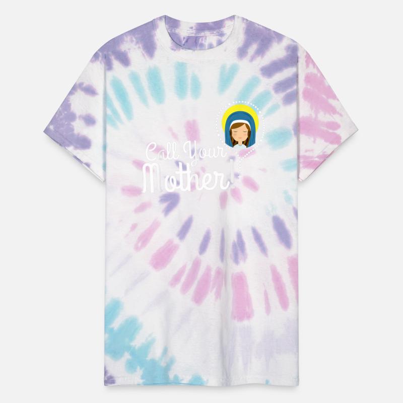 Call Your Mother Mom Gifts Blessed Mary Rosary Cut