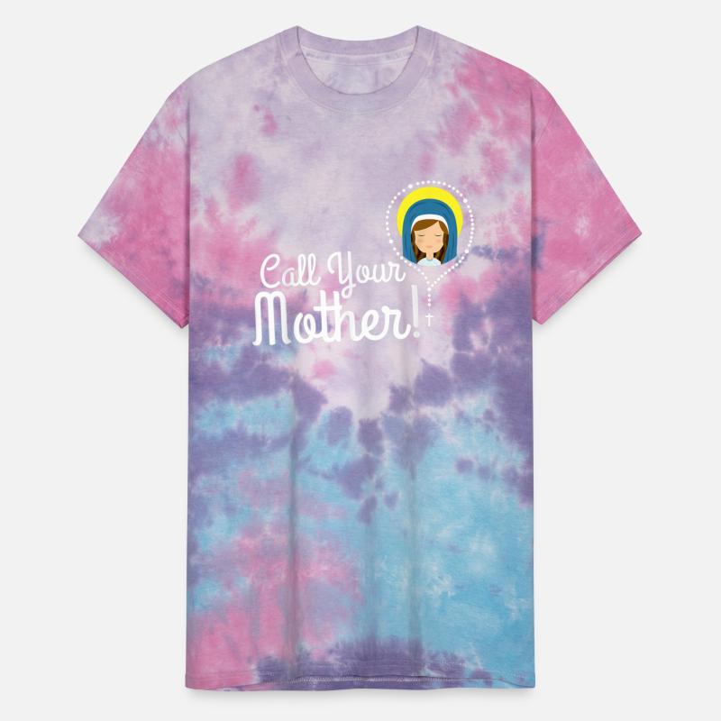 Call Your Mother Mom Gifts Blessed Mary Rosary Cut