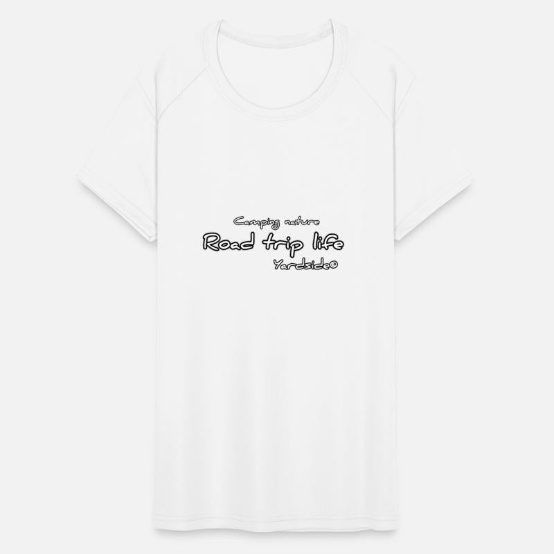 Camping nature Road trip life Yardside font logo