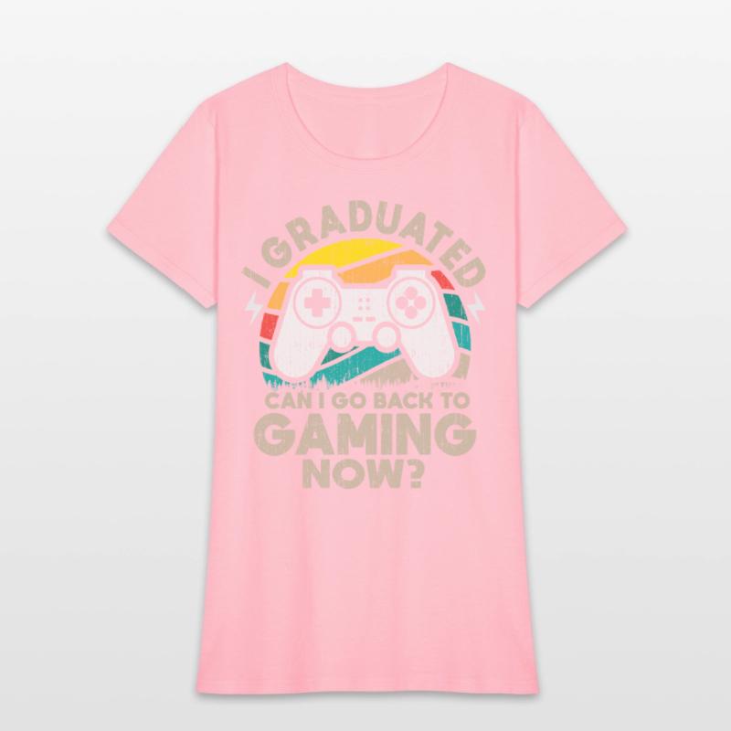 Can I Go Back To Gaming Funny Graduation Gamer