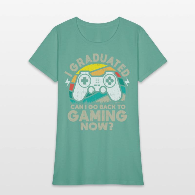 Can I Go Back To Gaming Funny Graduation Gamer