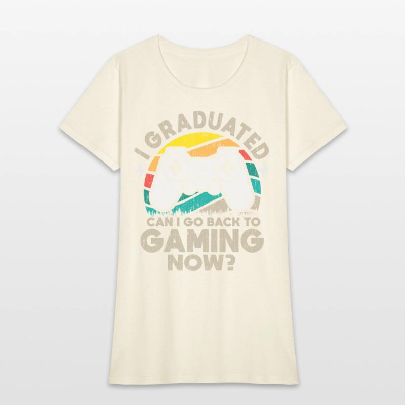 Can I Go Back To Gaming Funny Graduation Gamer