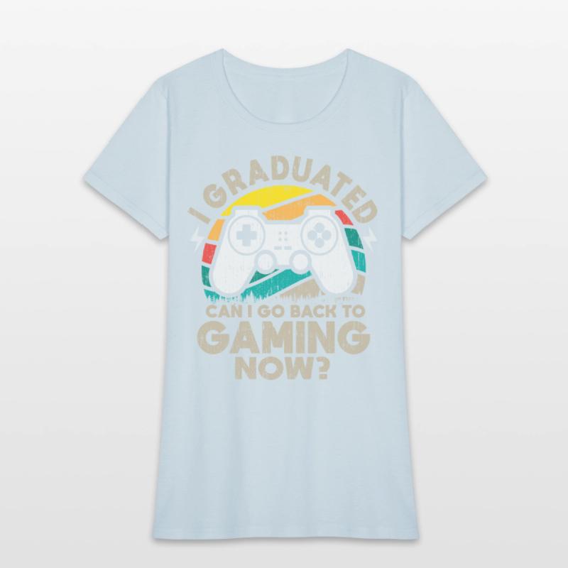 Can I Go Back To Gaming Funny Graduation Gamer