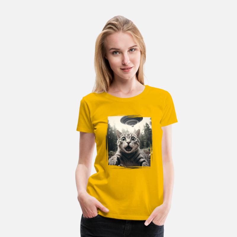 Cat Selfie Alien Invasion Meme Funny Kitten Cute