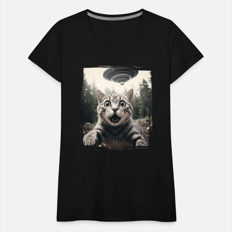 Cat Selfie Alien Invasion Meme Funny Kitten Cute