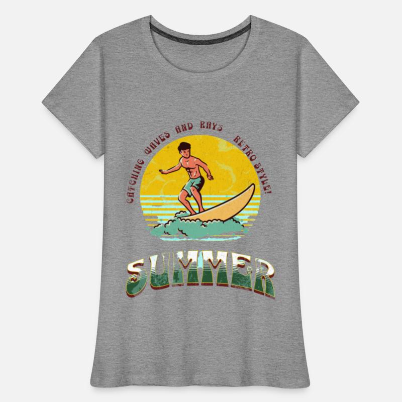 Catching waves rays retro style