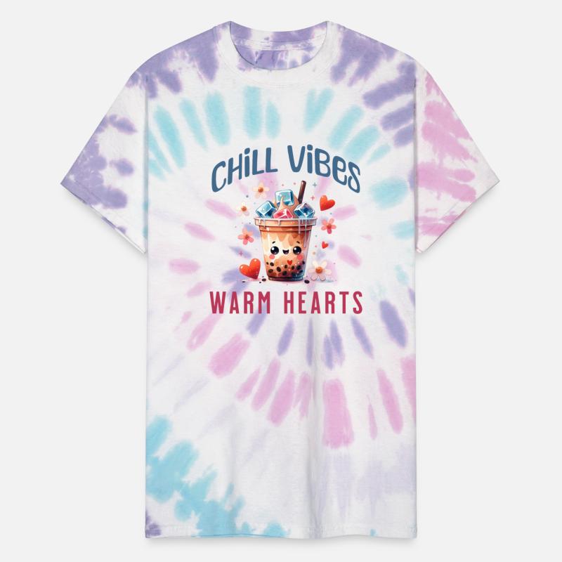 Chill Vibes Warm Hearts Iced Coffee