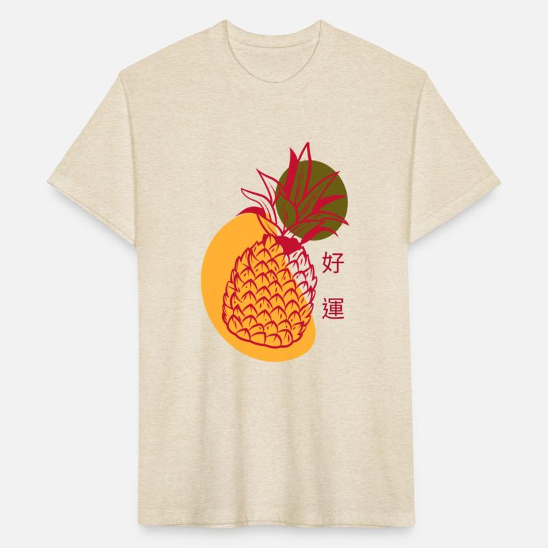 Chinese New Year Lucky Red Pineapple