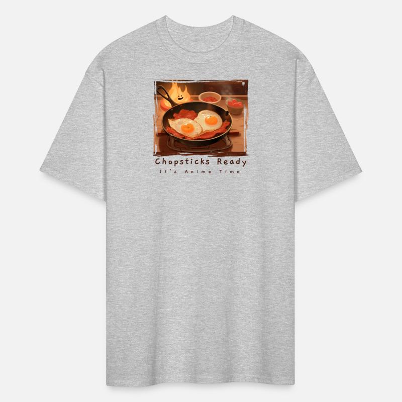 Chopsticks Ready It's Anime Time Anime Food T-Shir