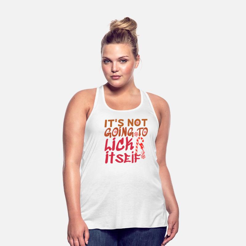 Christmas Candy Cane Not Going Lick Itself Funny