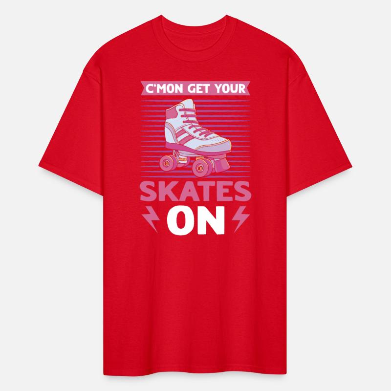 C'Mon Get Your Skates On Roller Skating Skater