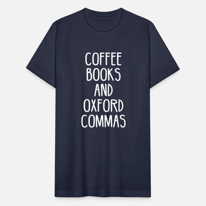 Coffee Books And Oxford Commas