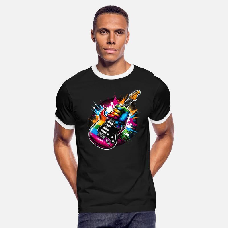 Color Burst Guitar – Fistful of Rock & Roll