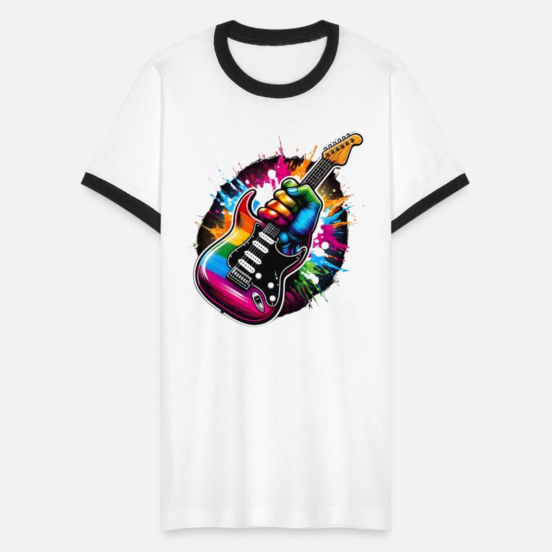 Color Burst Guitar – Fistful of Rock & Roll