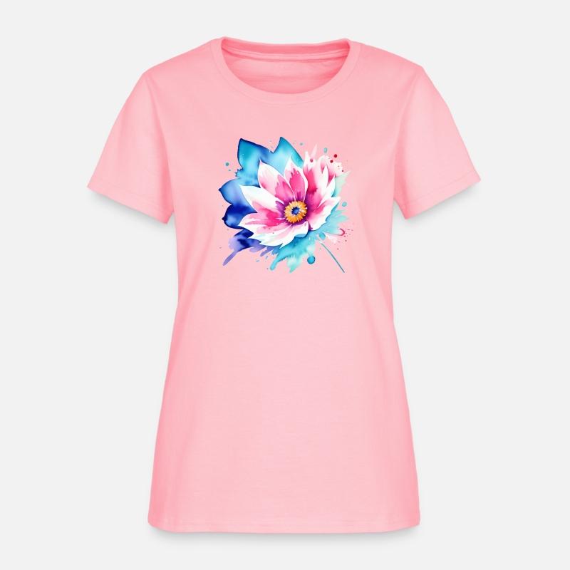 Color Splash: pink flower