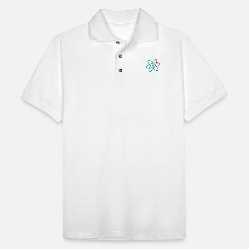 Colorful atom neutron electron