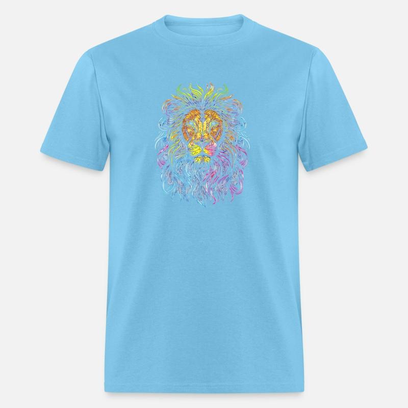 Colorful Lion T Shirt