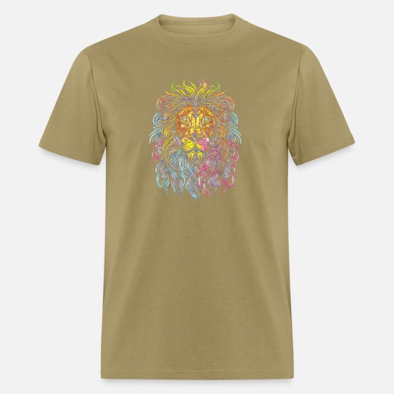 Colorful Lion T Shirt