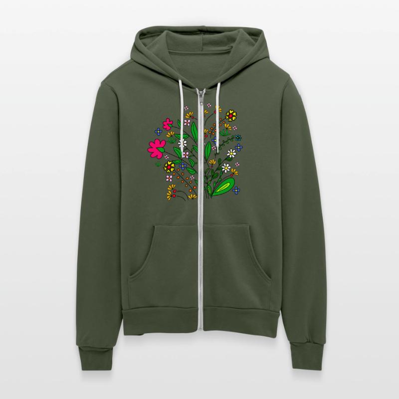 colourful flower meadow blooming flower tendril