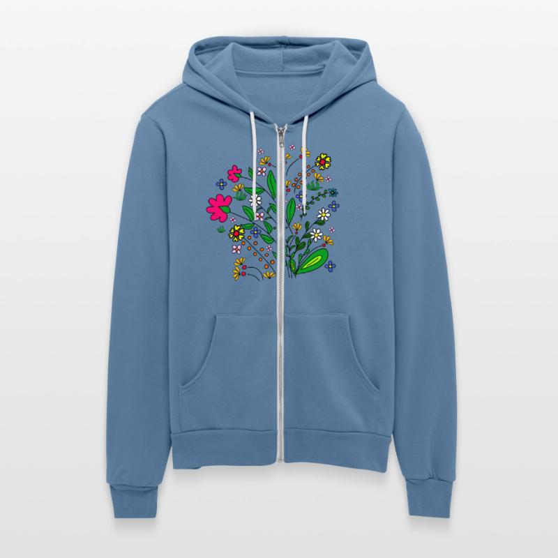 colourful flower meadow blooming flower tendril