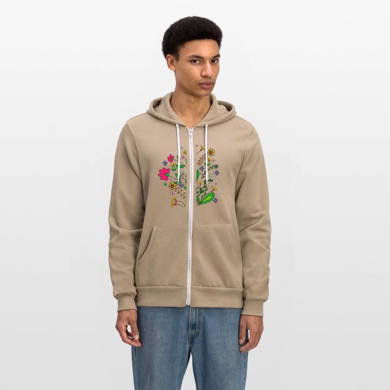 colourful flower meadow blooming flower tendril