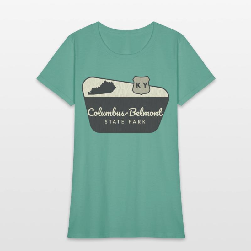 Columbus-Belmont State Park Kentucky Welcome Sign