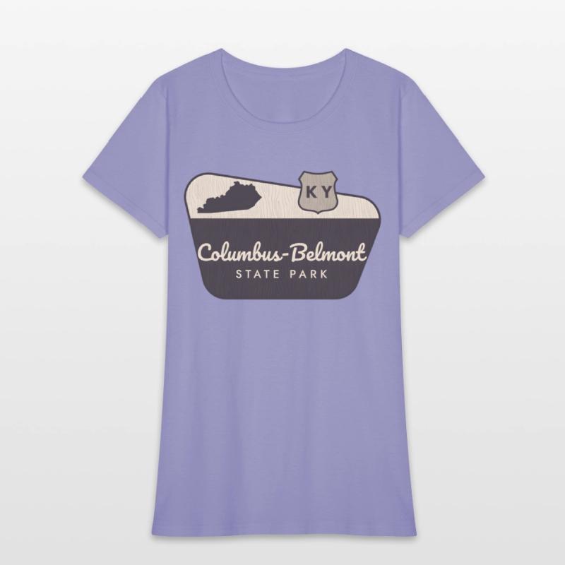 Columbus-Belmont State Park Kentucky Welcome Sign