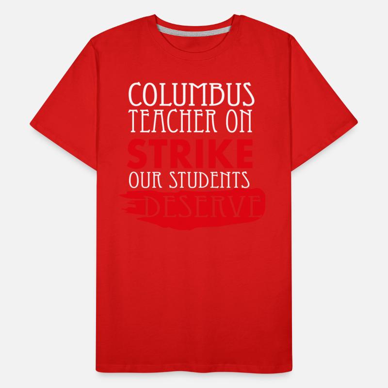 Columbus teacher on strike our students deserve
