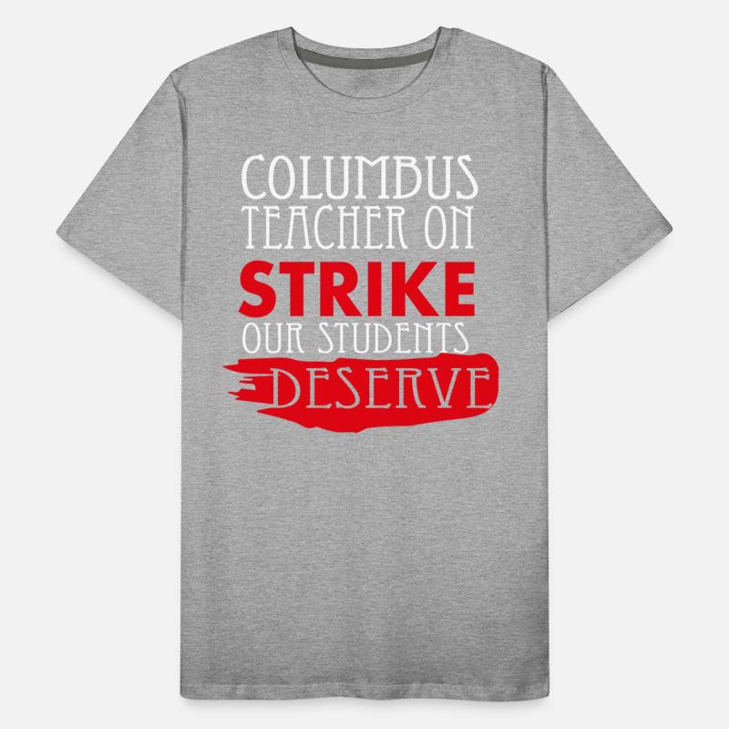 Columbus teacher on strike our students deserve