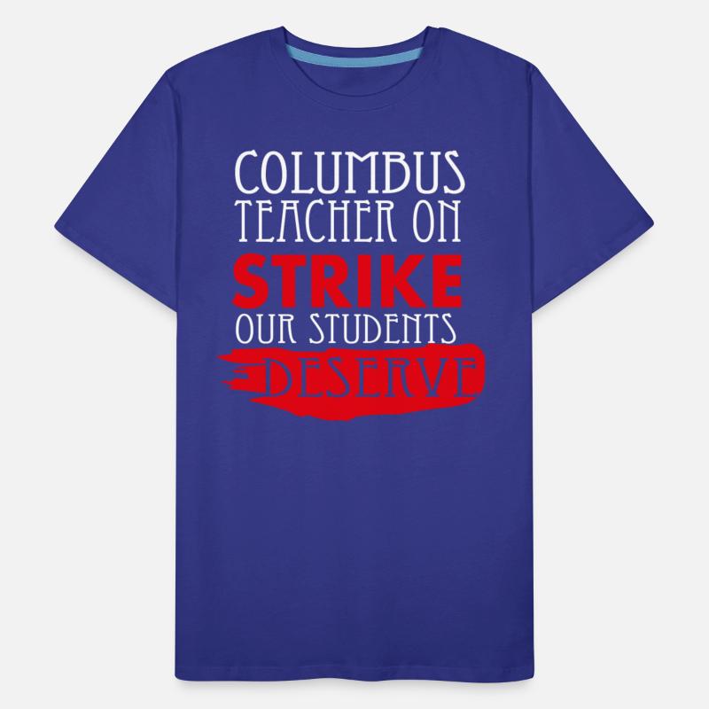 Columbus teacher on strike our students deserve