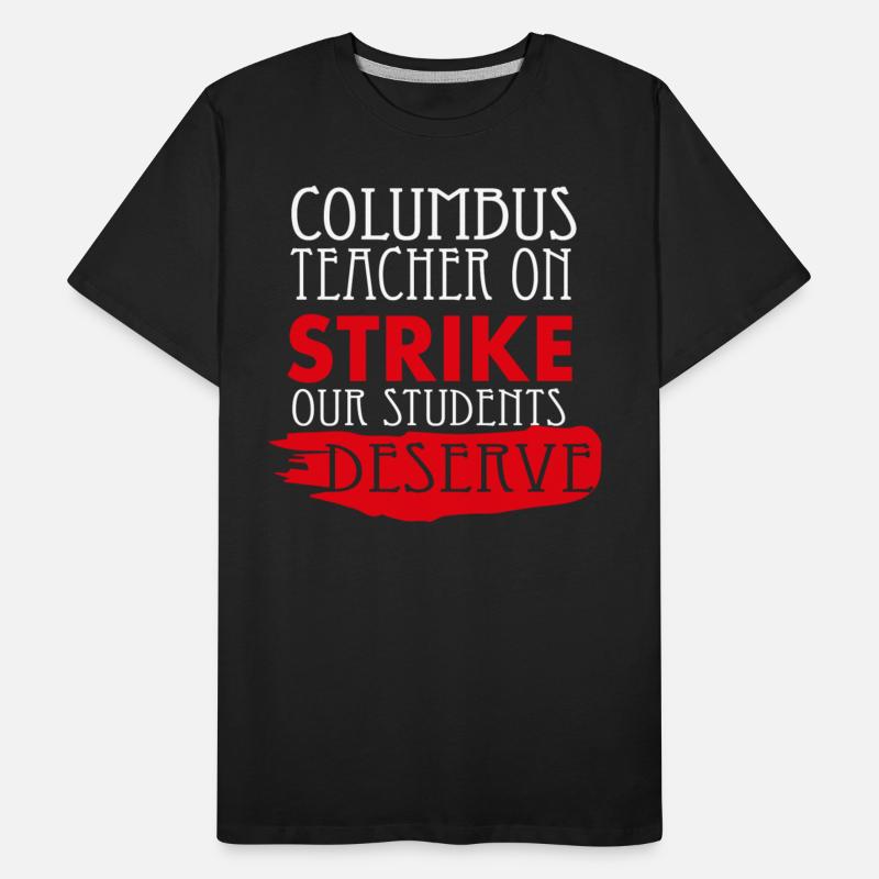 Columbus teacher on strike our students deserve