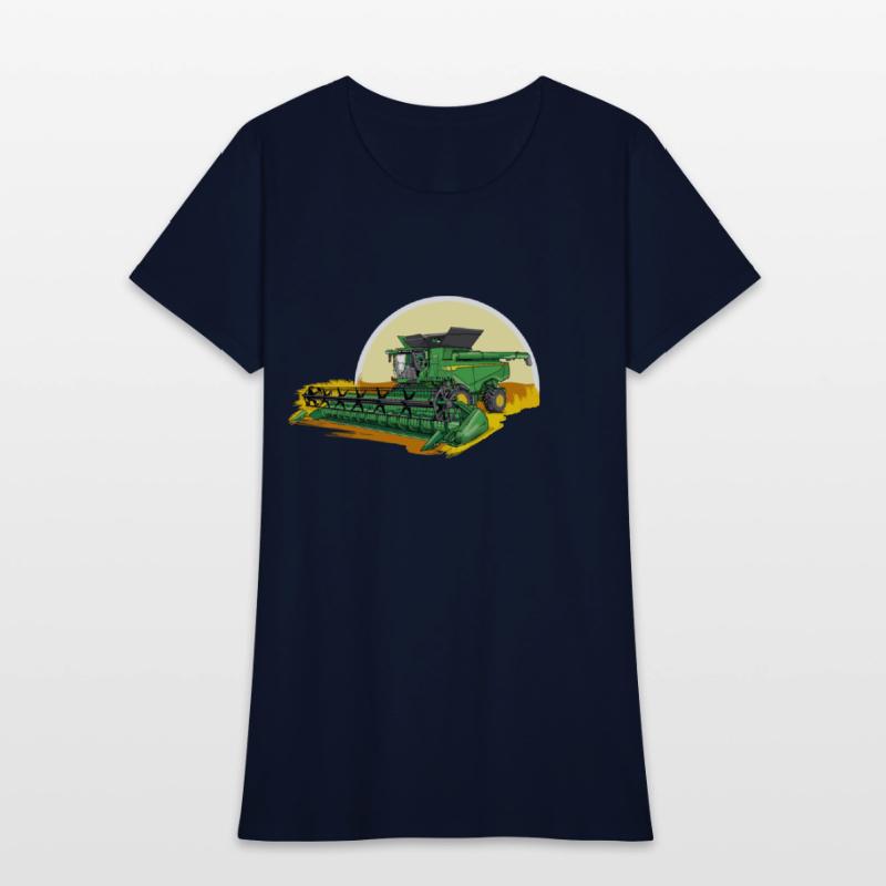 Combine harvester with ear lifter