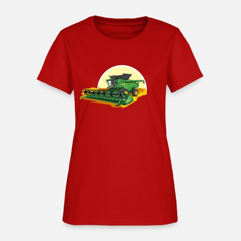 Combine harvester with ear lifter