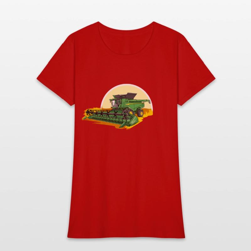 Combine harvester with ear lifter