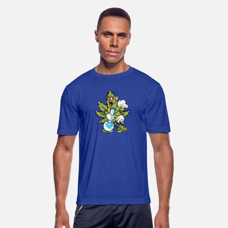 Comic - Weed Leaf Bong - bright