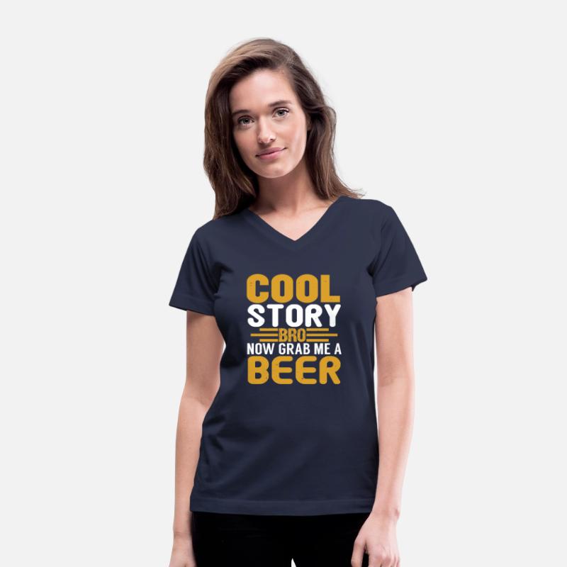 Cool Story Bro Now Grab Me A Beer! Funny Beer Tee