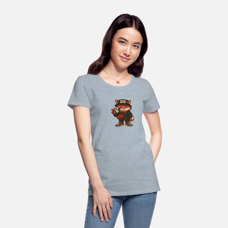 Cool Urban Fox Streetwear Cartoon Mascot